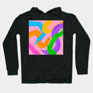 Worm Party! | Rainbow Worms Hoodie